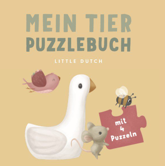 Little Dutch Puzzlebuch Tiere