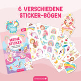 Stickerblock Prinzessin und Meerjungfrau