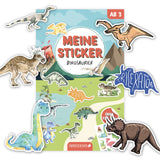 Stickerblock Dinosaurier