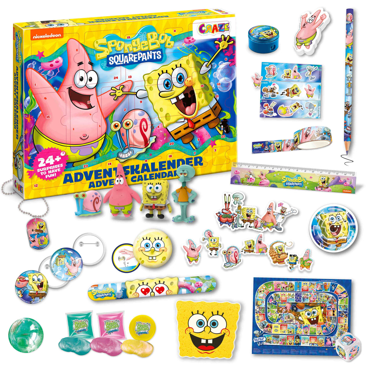 CRAZE Adventskalender Sponge Bob