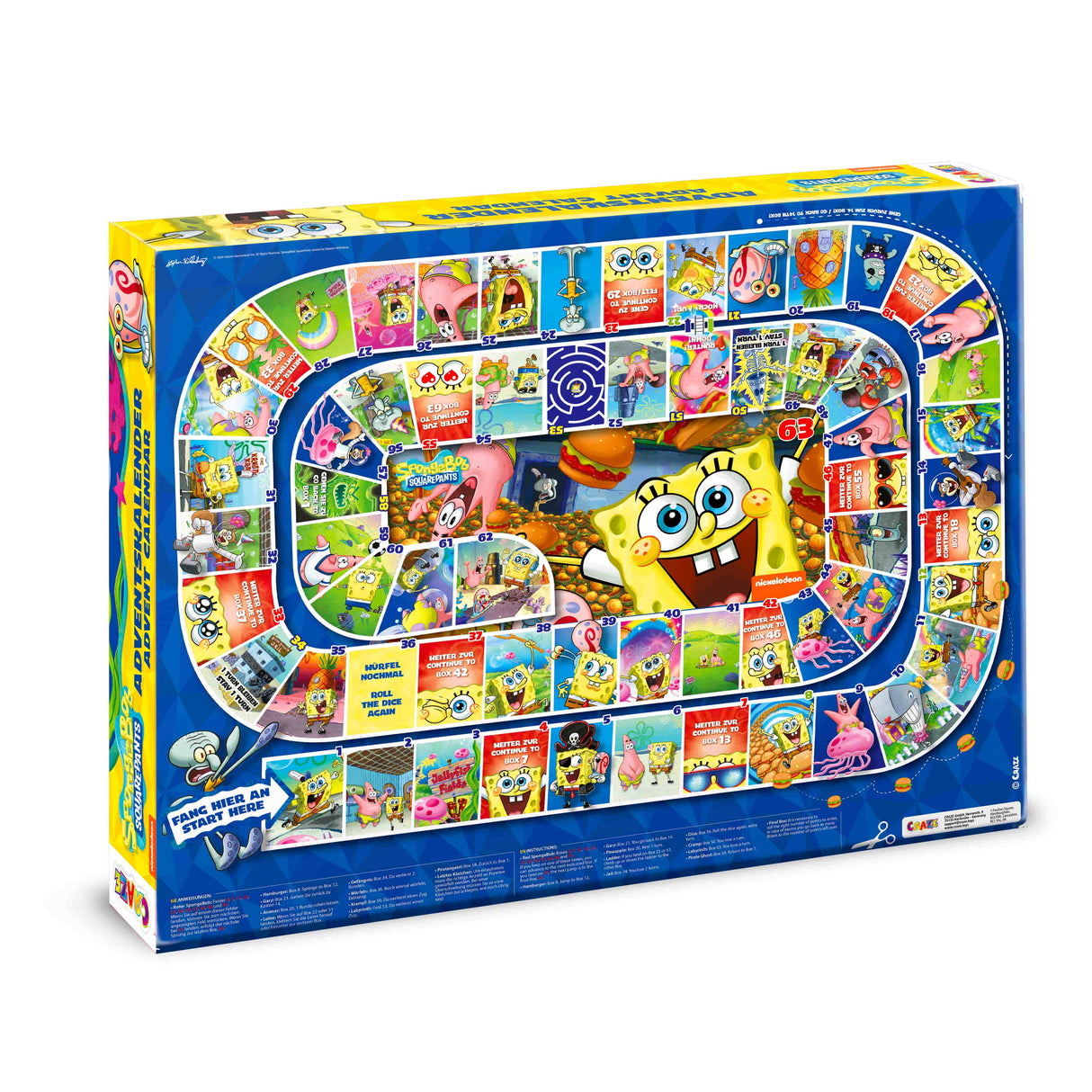 CRAZE Adventskalender Sponge Bob