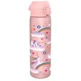 Trinkflasche Ion8 500ml mit Motiv Einhorn Rosa