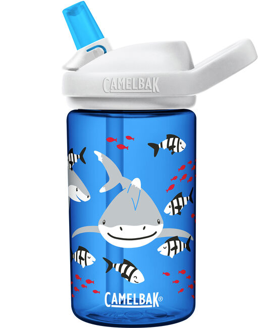 Kinder Trinkflasche Camelbak Eddy+ Kids 400ml Haifisch Blau