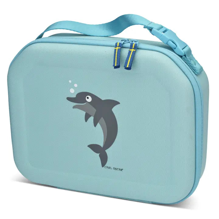 Carl Oscar Pack n'Snack Lunchtasche Delfin