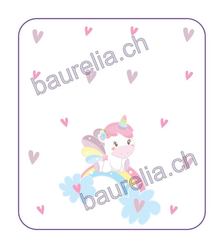 Baurelia Box Inlay bedruckt Einhorn 3