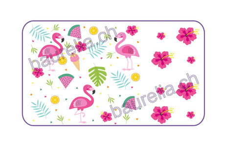 Baurelia Box Inlay bedruckt Flamingo 1