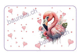 Baurelia Box Inlay bedruckt Flamingo 2