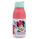 Kinder Trinkflasche Comic mit Doppelverschluss Minnie Mouse