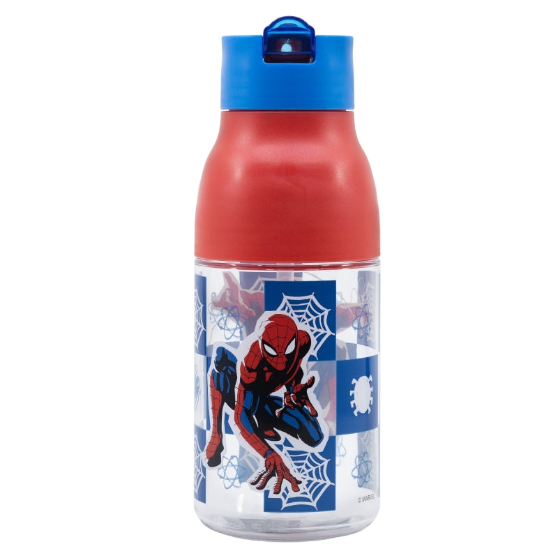 Kinder Trinkflasche Comic mit Doppelverschluss Spiderman