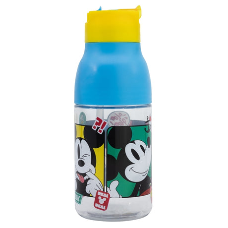 Kinder Trinkflasche Comic mit Doppelverschluss Mickey Mouse