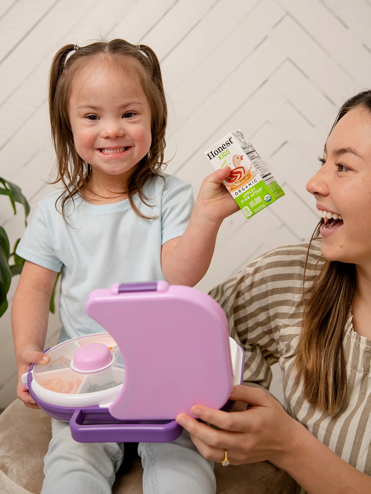 Znünibox GoBe Snack Spinner Deluxe Lila