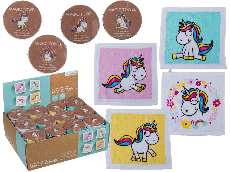 Magisches Handtuch Einhorn assortiert