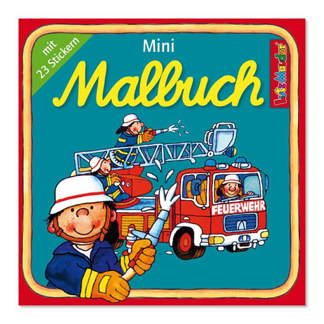 Mini Malbuch Jungs mit Sticker assortiert