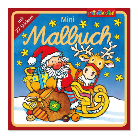 Mini Malbuch Weihnachten mit Sticker assortiert