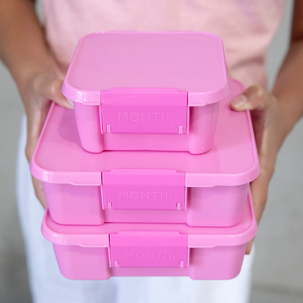 Znünibox MontiiCo Lunchbox Bento Five Floss Rosa