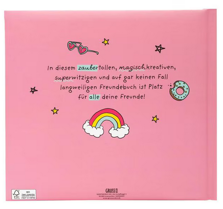 Freundebuch Sheepworld Pink