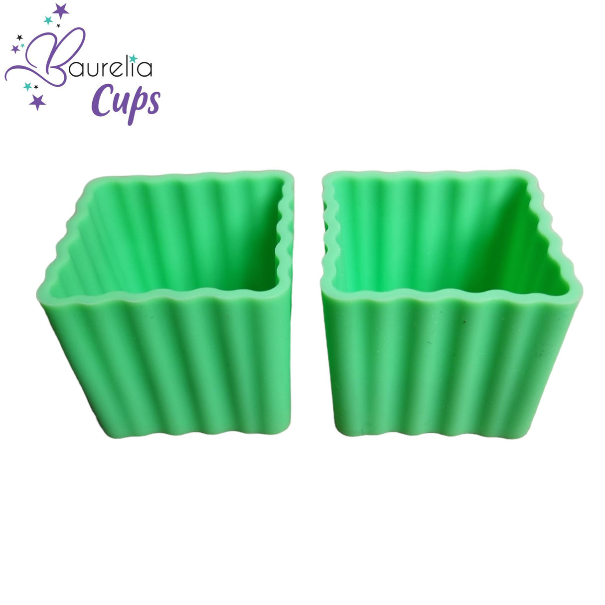 Silikonformen Baurelia Cups 2er Set Grün