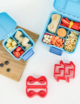 Znünibox MontiiCo Lunchbox Bento Five Coastal Blau