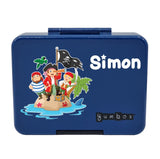 Znünibox Yumbox Mini Snack Monte Carlo Blue Transparent