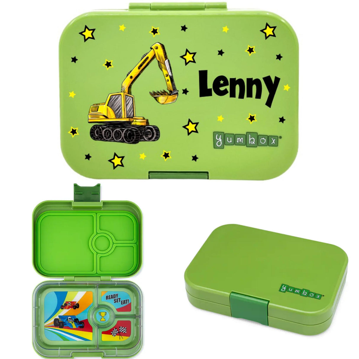 Znünibox Yumbox Panino Matcha Green Race