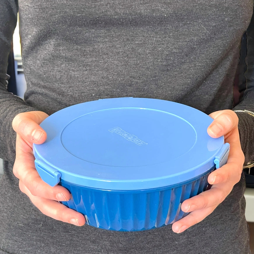 Yumbox Poke Bowl mit 4 Unterteilungen Blau