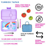 Znünibox Yumbox Tapas 4 Sevilla Purple