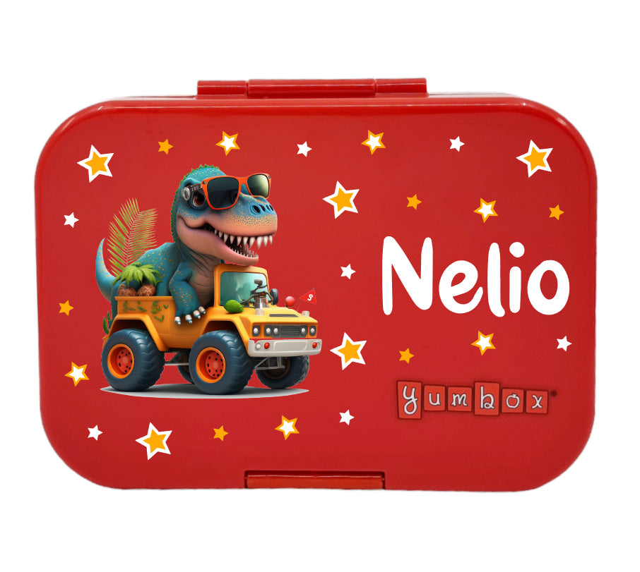 Znünibox Yumbox Panino Wow Red Dinosaurier