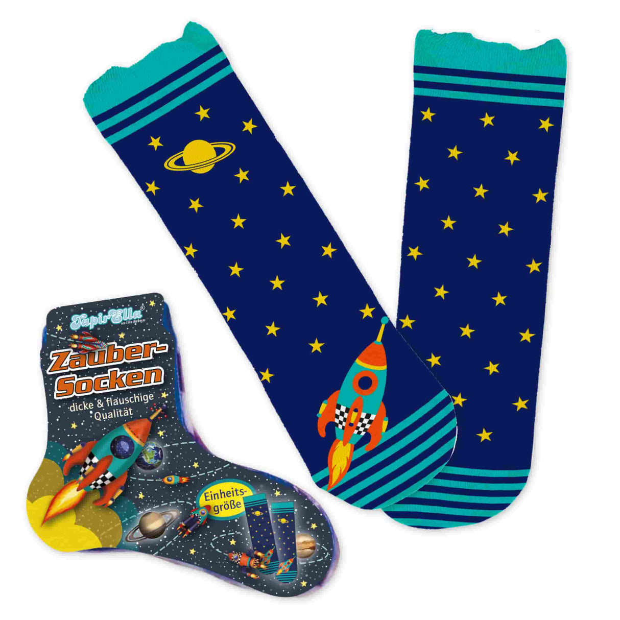 Zaubersocken Rakete