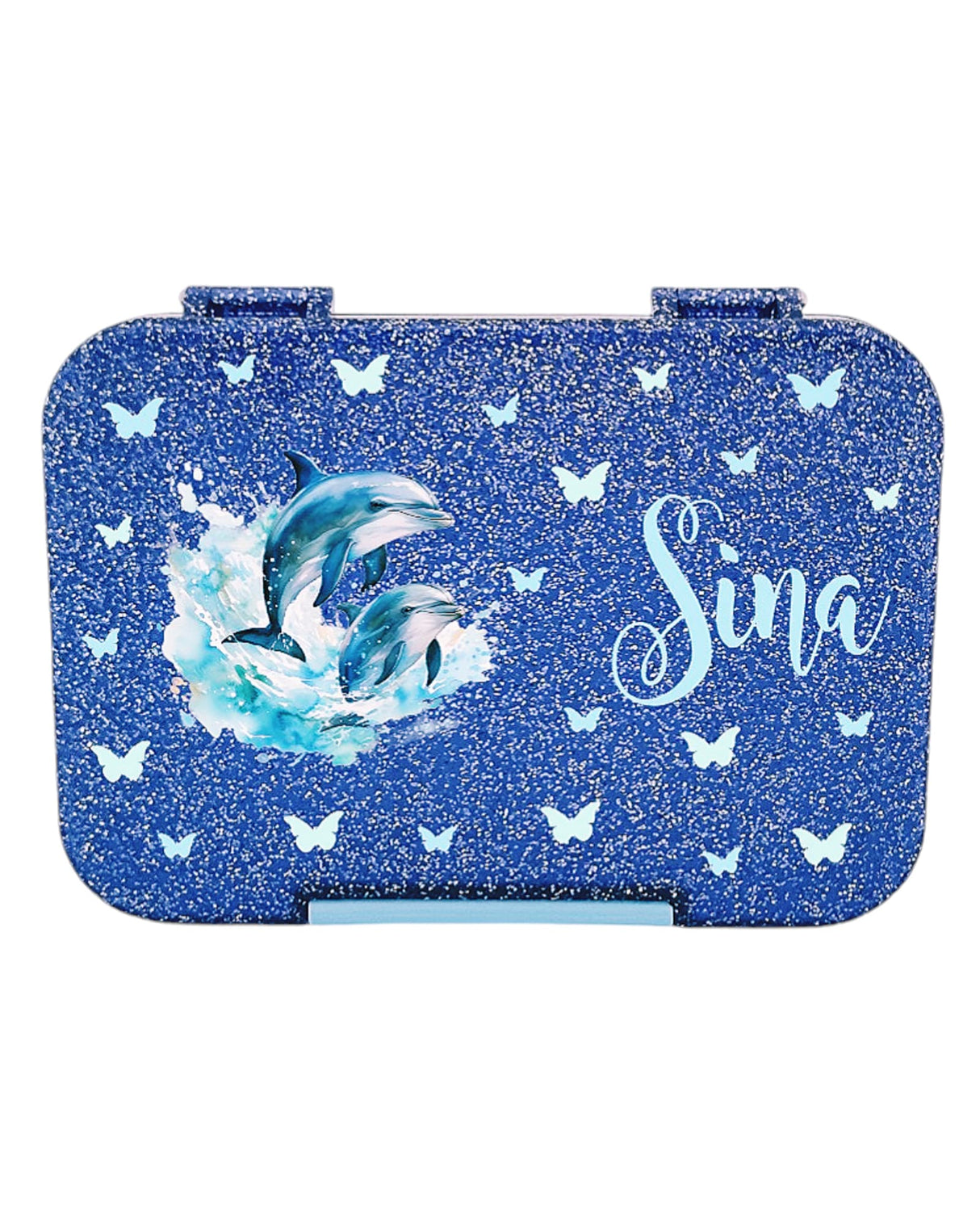 Znünibox Baurelia Box Glitzer Maxi Blau