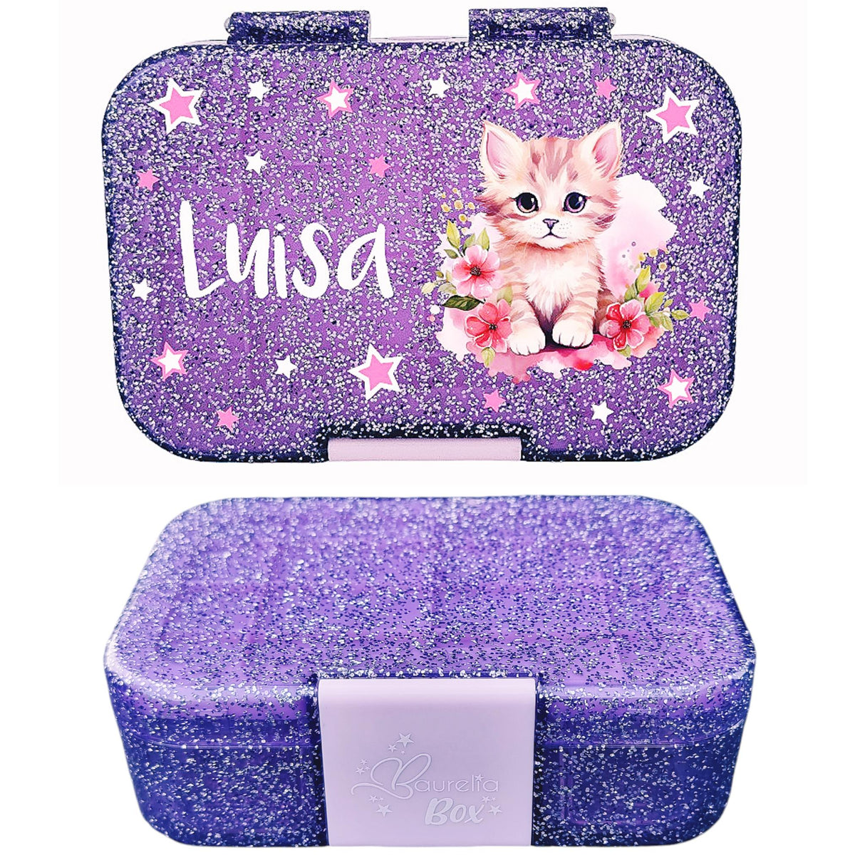 Znünibox Baurelia Box Glitzer Mini Violett