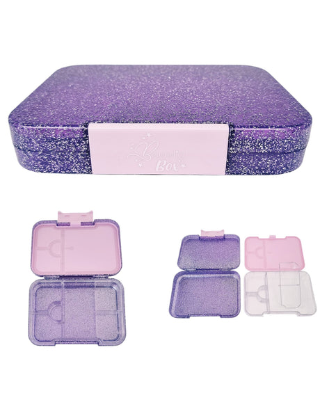 Znünibox Baurelia Box Glitzer Maxi Violett