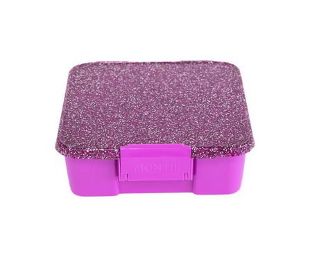 Znünibox MontiiCo Lunchbox Bento Five Glitzer Pink