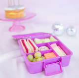 Znünibox MontiiCo Lunchbox Bento Five Glitzer Pink