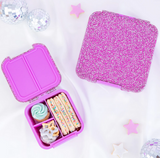 Znünibox MontiiCo Lunchbox Bento Two Glitzer Pink