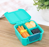 Znünibox MontiiCo Lunchbox Bento Two Glitzer Türkis