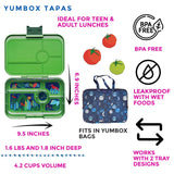 Znünibox Yumbox Tapas 5 Jurassic Green