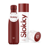 Thermosflasche Slokky 500ml Rot