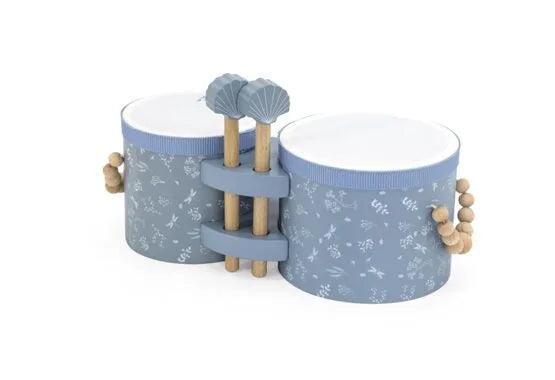 Label Label Bongos Blau