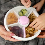 Znünibox GoBe Snack Spinner Gross Türkisblau