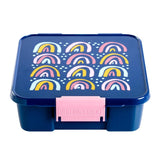 Znünibox Little Lunch Box Bento Five mit 5 Unterteilungen Regenbogen