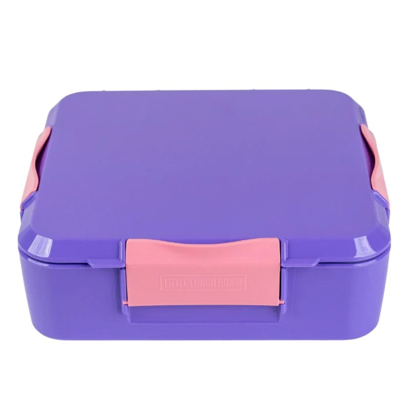 Znünibox Little Lunch Box Bento Three+ mit 3 Unterteilungen Lila