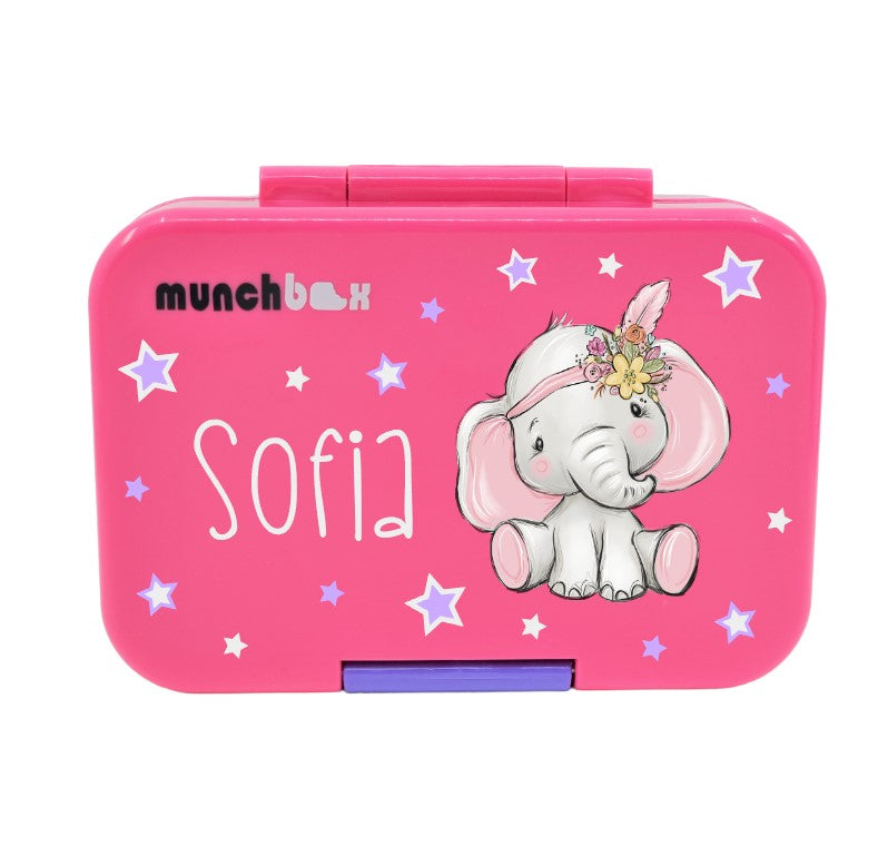 SET Znünibox Munchbox Munchi Snack mit Camelbak Kids Pink