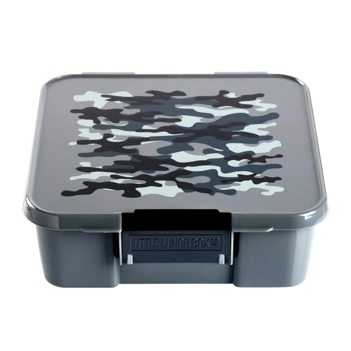 Znünibox Little Lunch Box Bento Three mit 3 Unterteilungen Camouflage