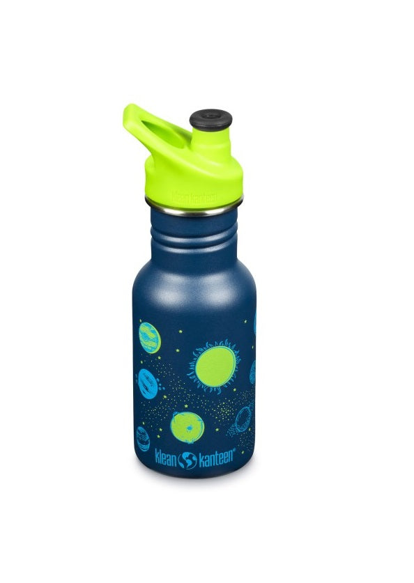 Kinder Edelstahl Trinkflasche Klean Kanteen Sport 355ml Planet