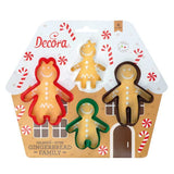 Ausstechformen Set Decora Lebkuchen Familie