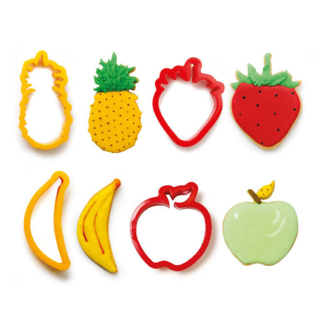 Ausstechformen Decora Set Frucht