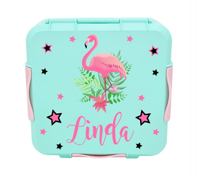 Znünibox Little Lunch Box Bento Three+ mit 3 Unterteilungen Mint