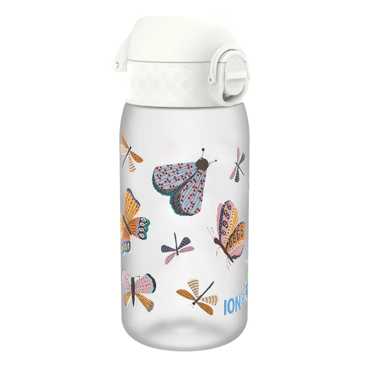 Kinder Trinkflasche Ion8 400ml mit Motiv Schmetterling