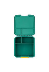 Znünibox Little Lunch Box Bento Three mit 3 Unterteilungen Grün