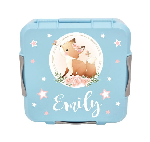 Znünibox Little Lunch Box Bento Three+ Himmelblau